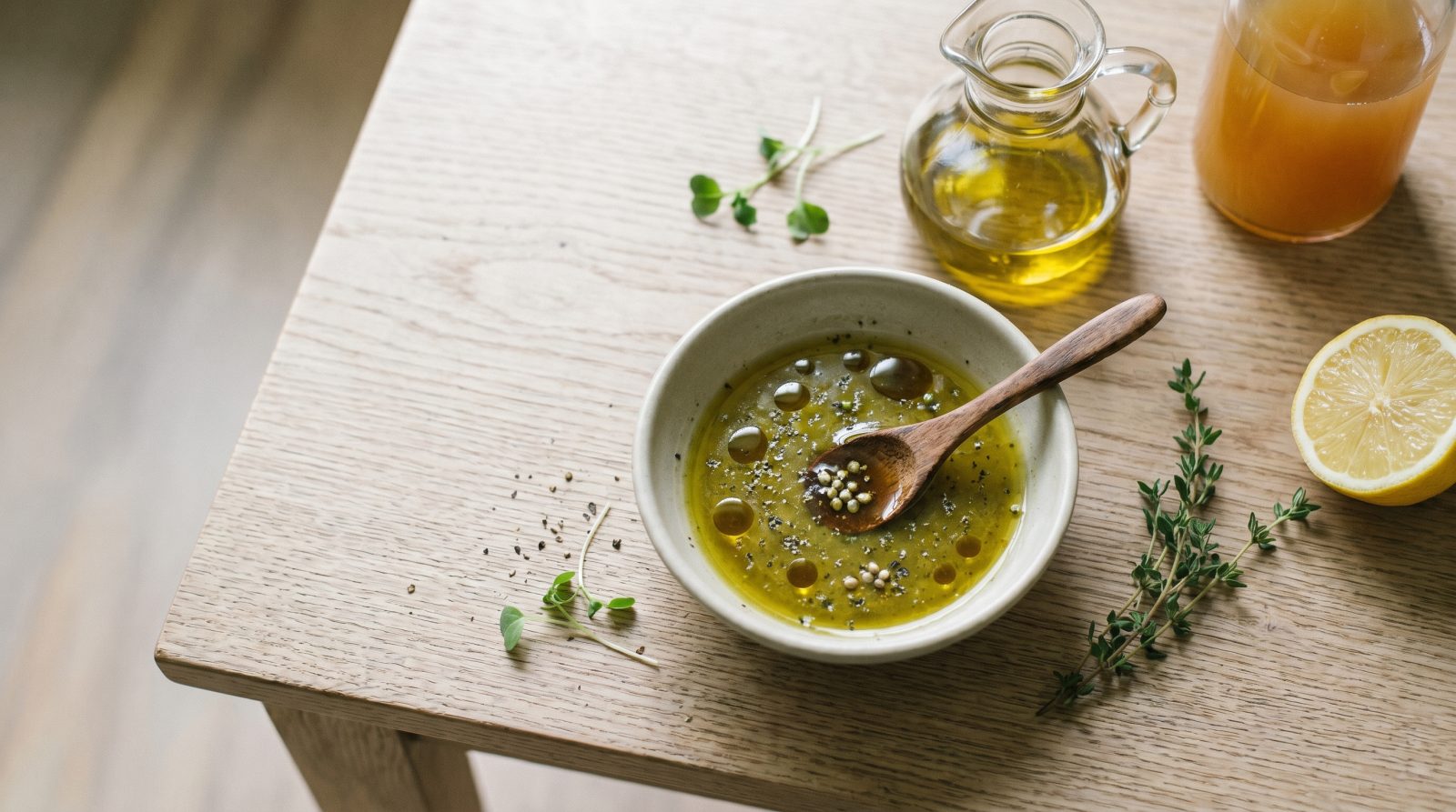 Hemp Seed Oil Vinaigrette
