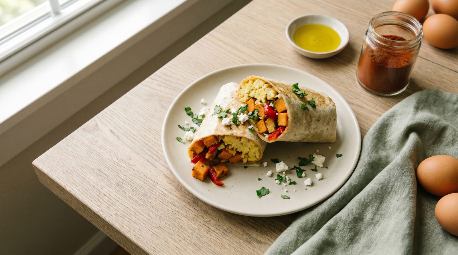 Hemp Breakfast Burritos