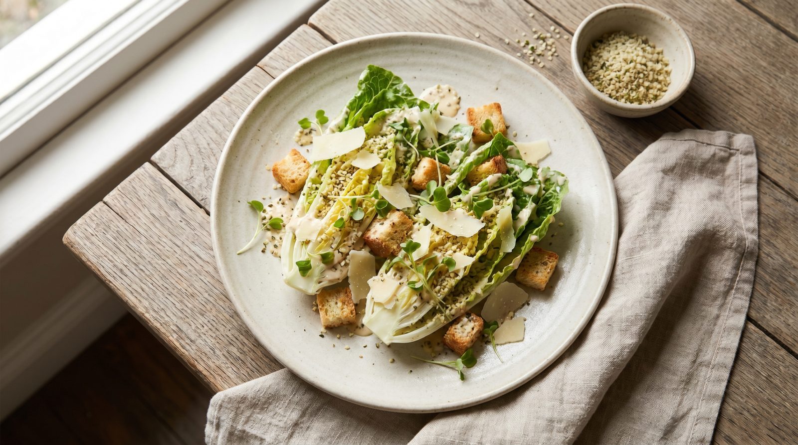 Hemp Caesar Salad