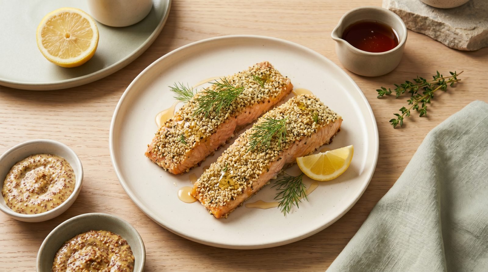 Hemp-Crusted Salmon