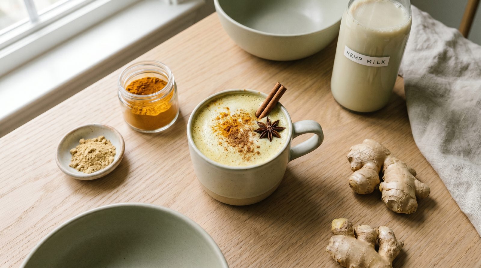 Hemp Golden Milk Latte