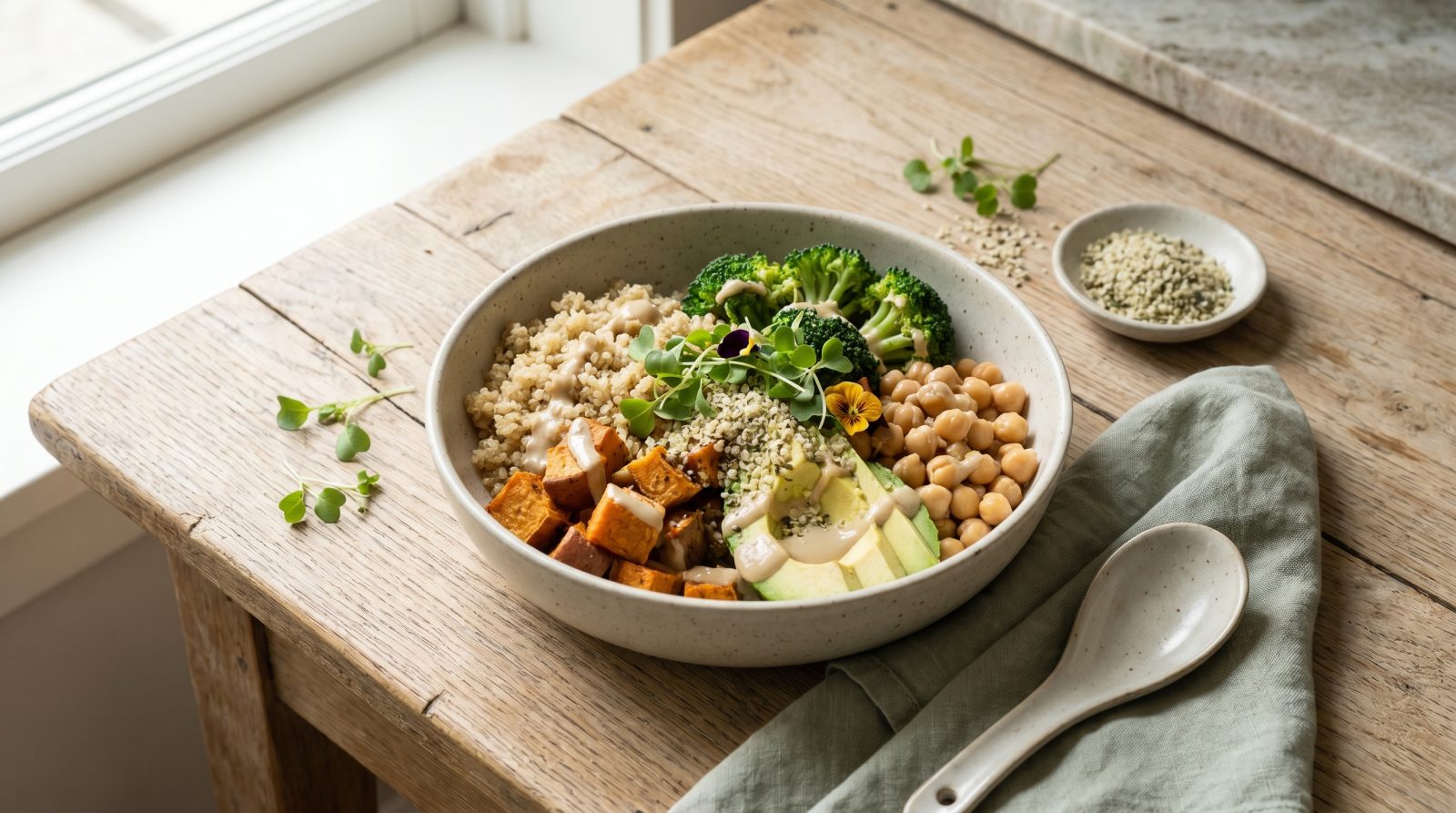 Hemp Quinoa Buddha Bowl