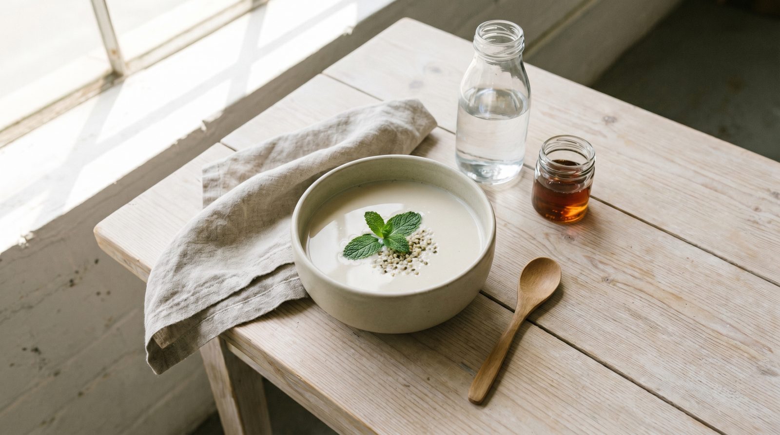Homemade Hemp Milk